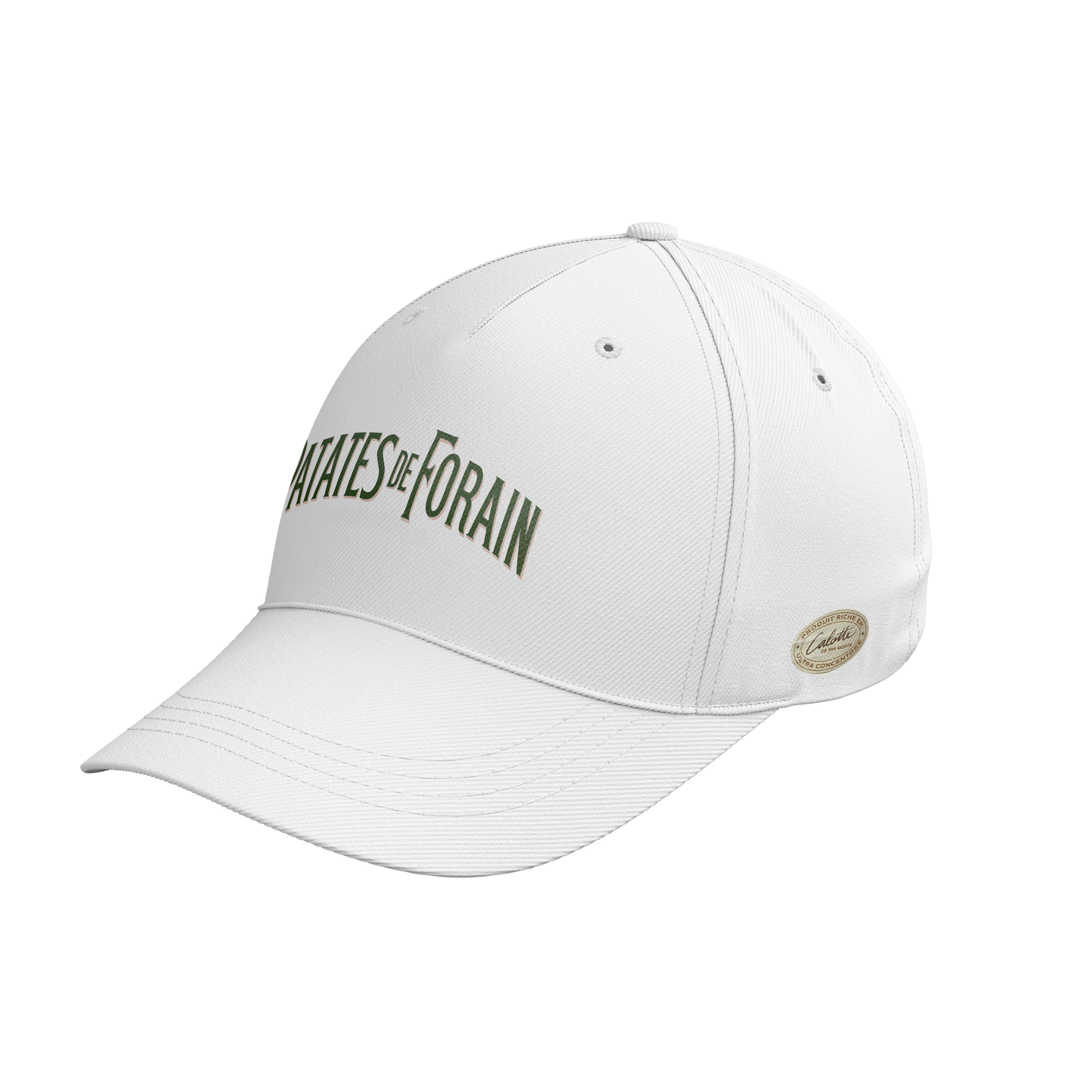 CASQUETTE | "PATATE DE FORAIN" - Blanc