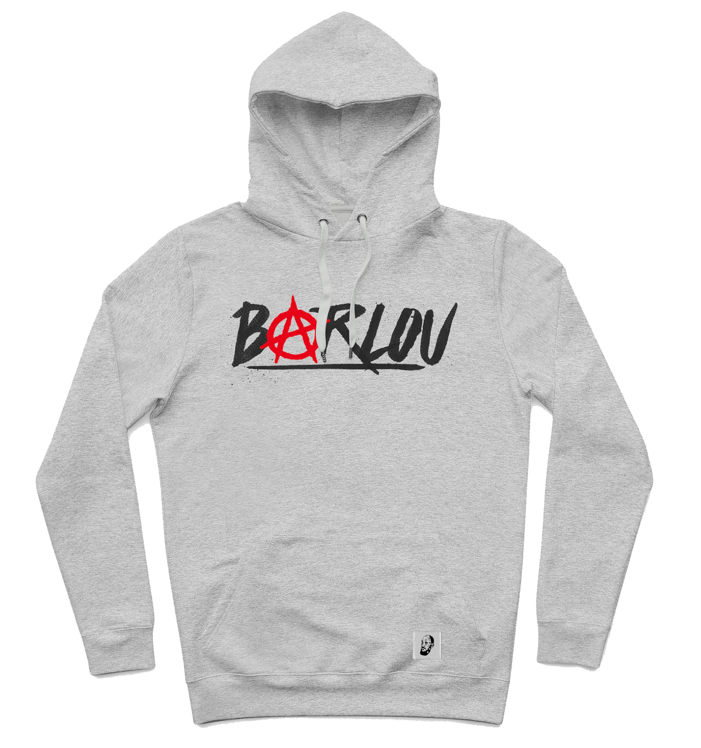 SWEAT-SHIRT CAPUCHE | "BARLOU" - Gris Chiné