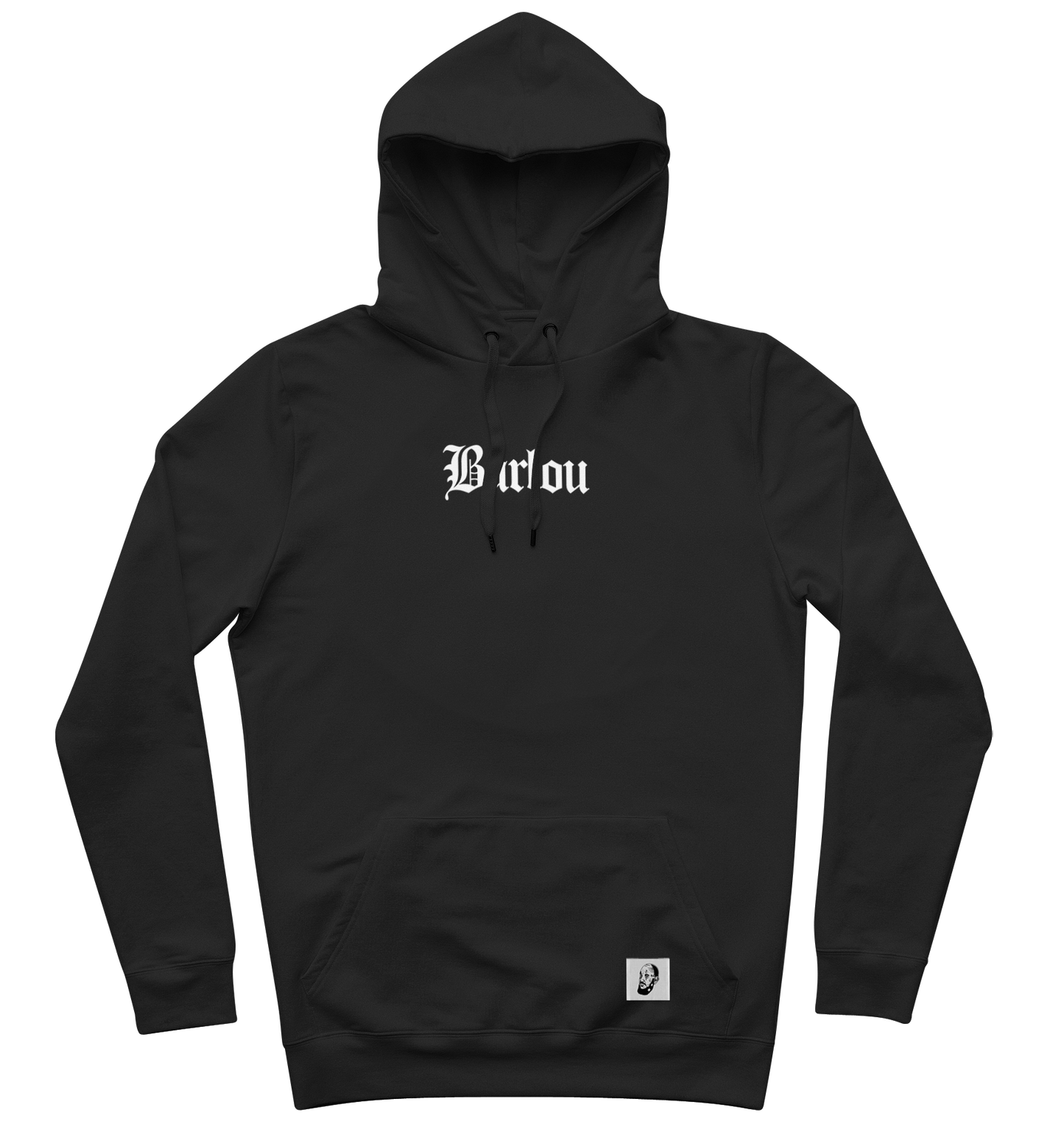 SWEAT-SHIRT CAPUCHE | "GOTHIK" - NOIR