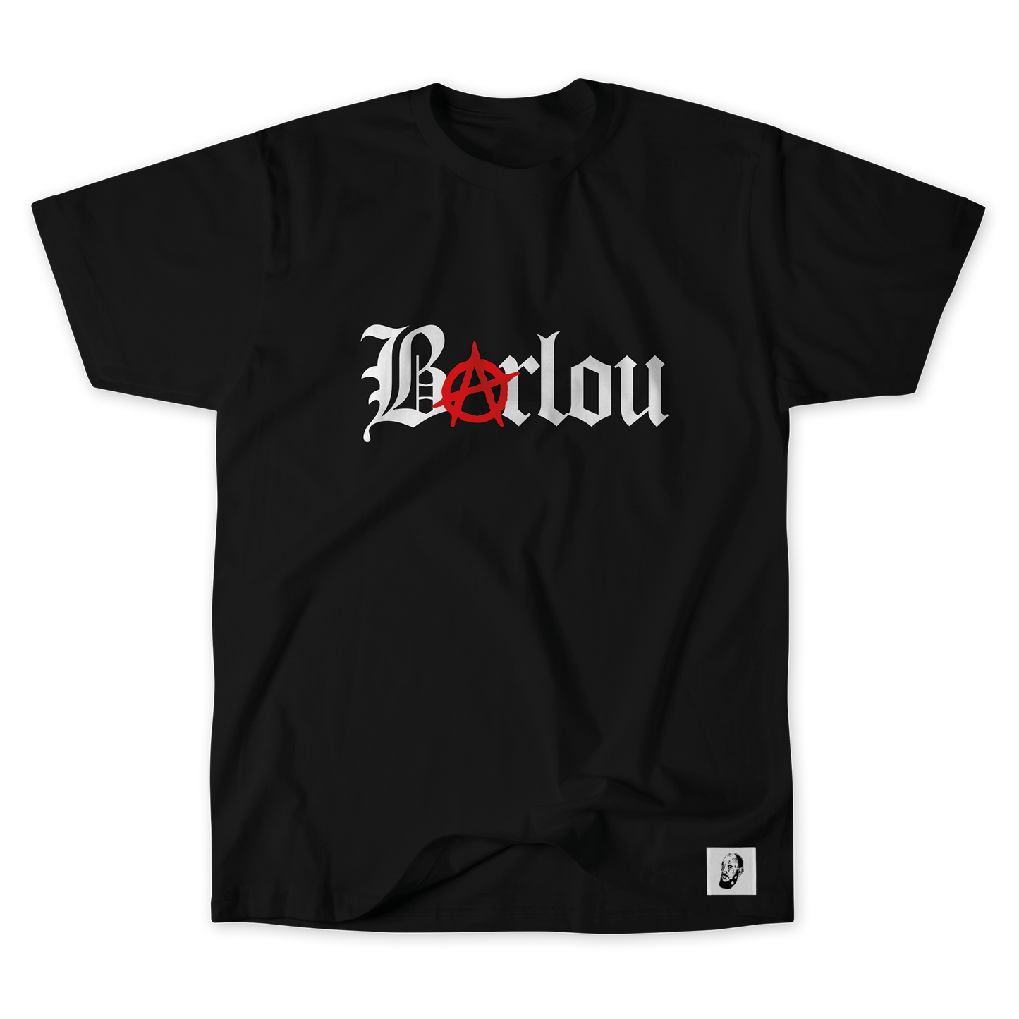 T-SHIRT MANCHES COURTES | "ANARCHY" - NOIR