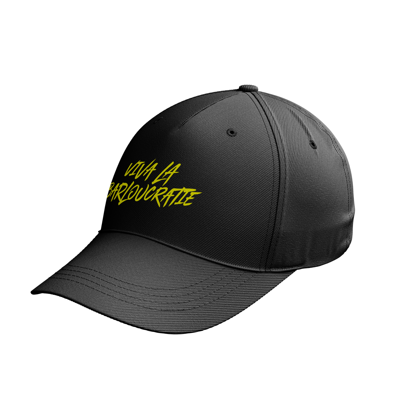CASQUETTE BASEBALL | "VLB" - Noir/Jaune