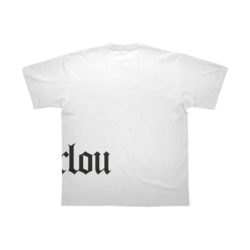 T-SHIRT MANCHES COURTES | "GOTHANARCH SIZE" - Blanc