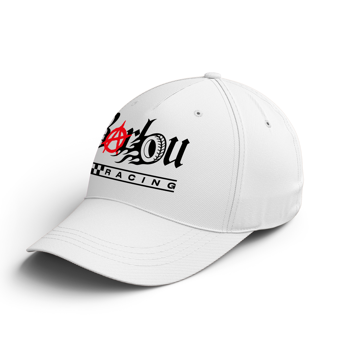CASQUETTE | "BARLOU RACING" - Blanc