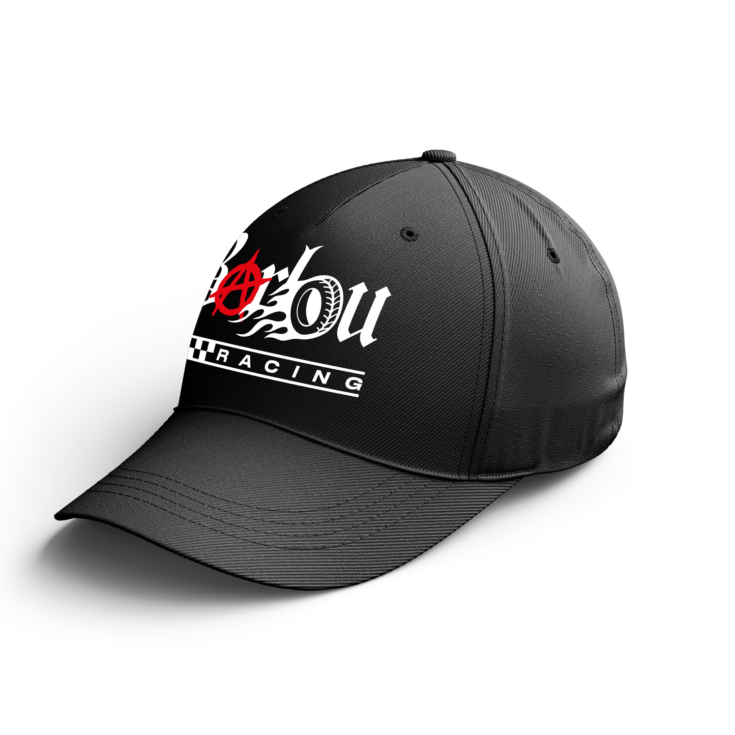 CASQUETTE | "BARLOU RACING" - Noir