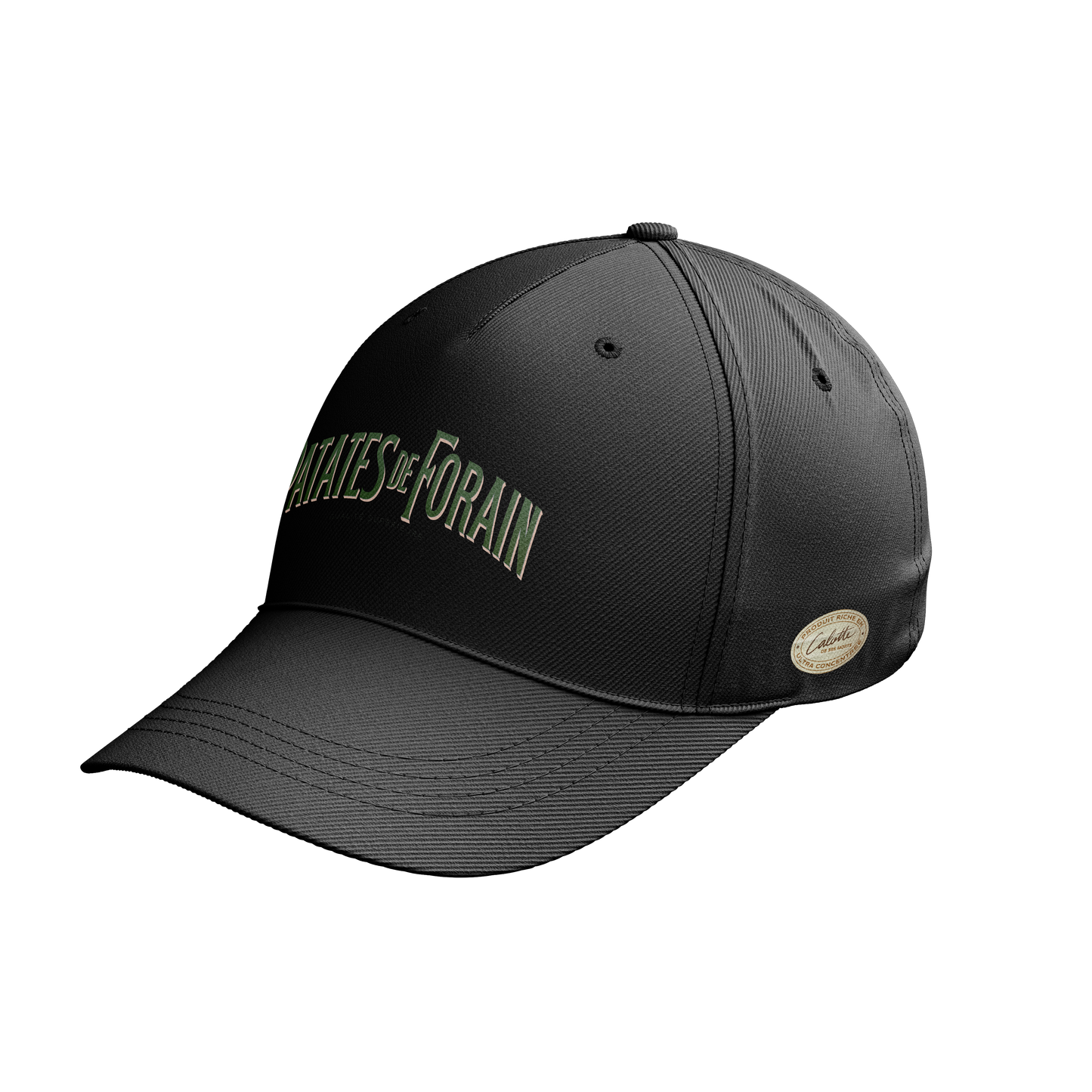 CASQUETTE | "PATATE DE FORAIN" - Noir