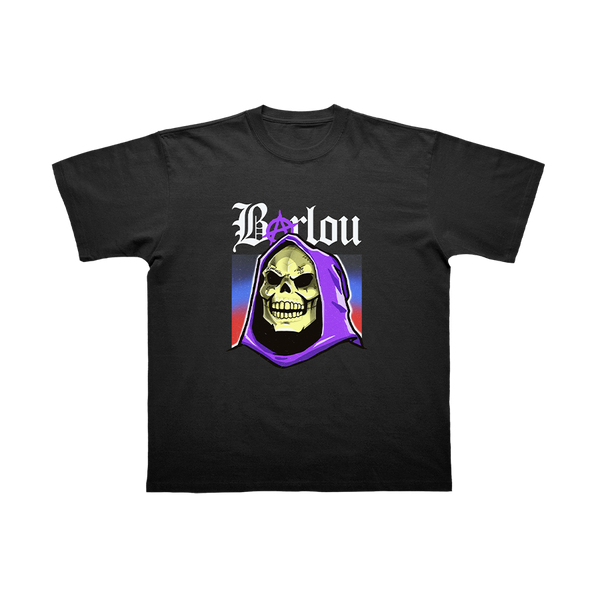 T-SHIRT MANCHES COURTES | "SKELETOR" - Noir