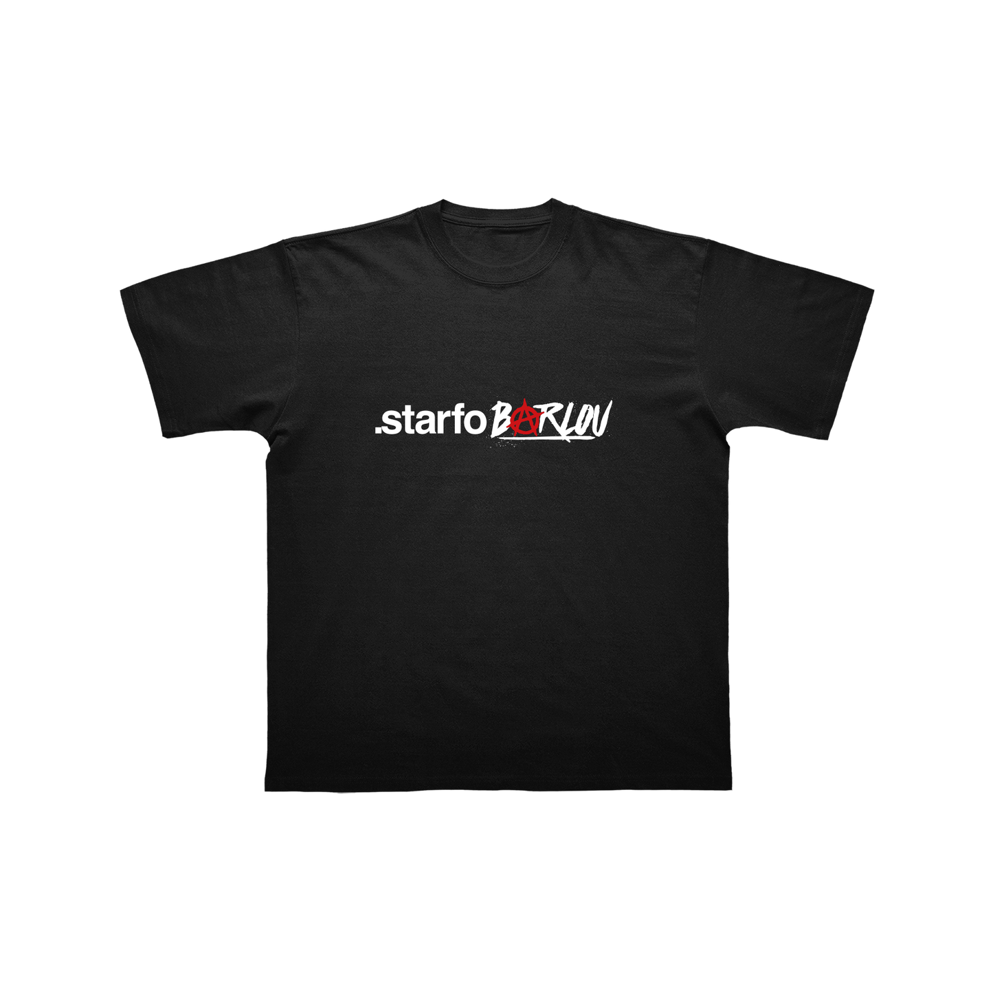 T-SHIRT MANCHES COURTES | "STARFO" - NOIR