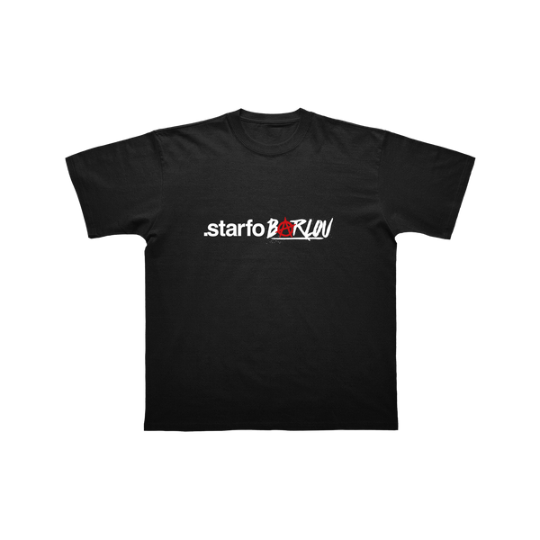 T-SHIRT MANCHES COURTES | "STARFO" - NOIR