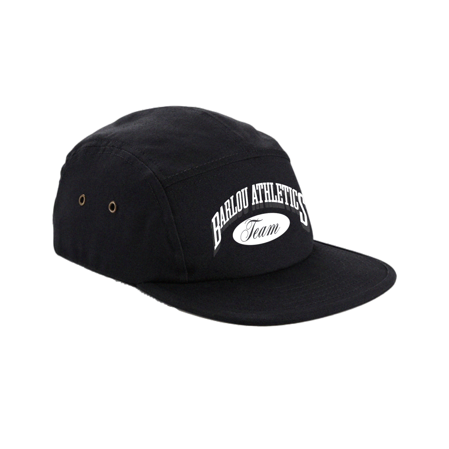 CASQUETTE 5PANEL | "Barlou Athletics" - Noir
