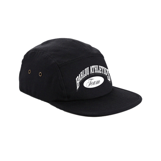 CASQUETTE 5PANEL | "Barlou Athletics" - Noir