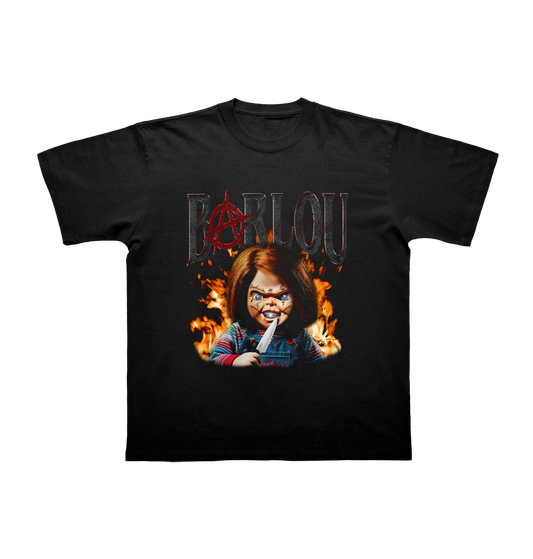 T-SHIRT MANCHES COURTES "CHUCK 2" - Noir