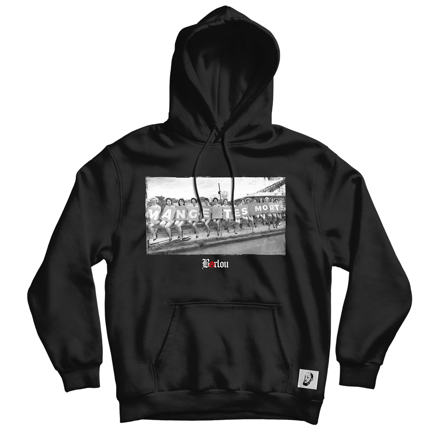 SWEAT-SHIRT CAPUCHE | "MTM" - Noir