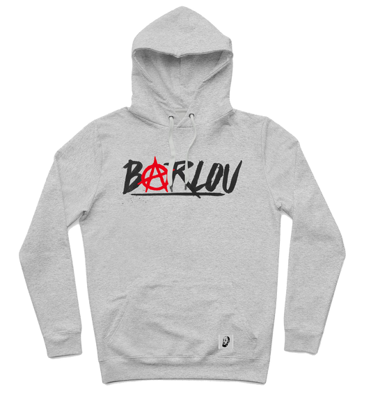 SWEAT-SHIRT CAPUCHE | "BARLOU" - Gris Chiné