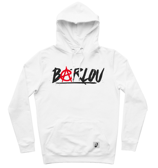 SWEAT-SHIRT CAPUCHE | "BARLOU" - Blanc