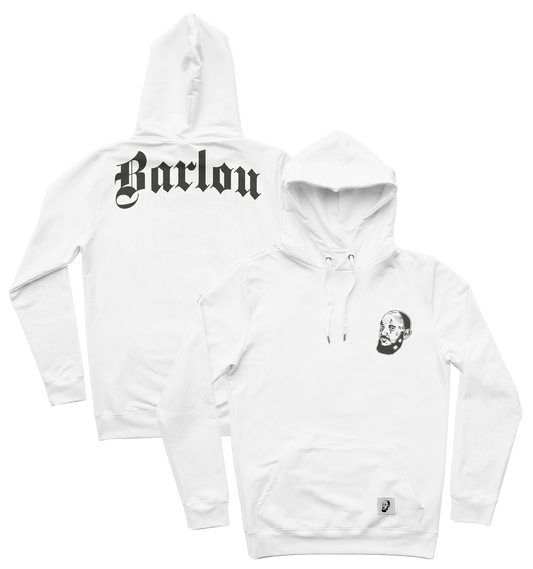 SWEAT-SHIRT CAPUCHE | "FACE" - Blanc