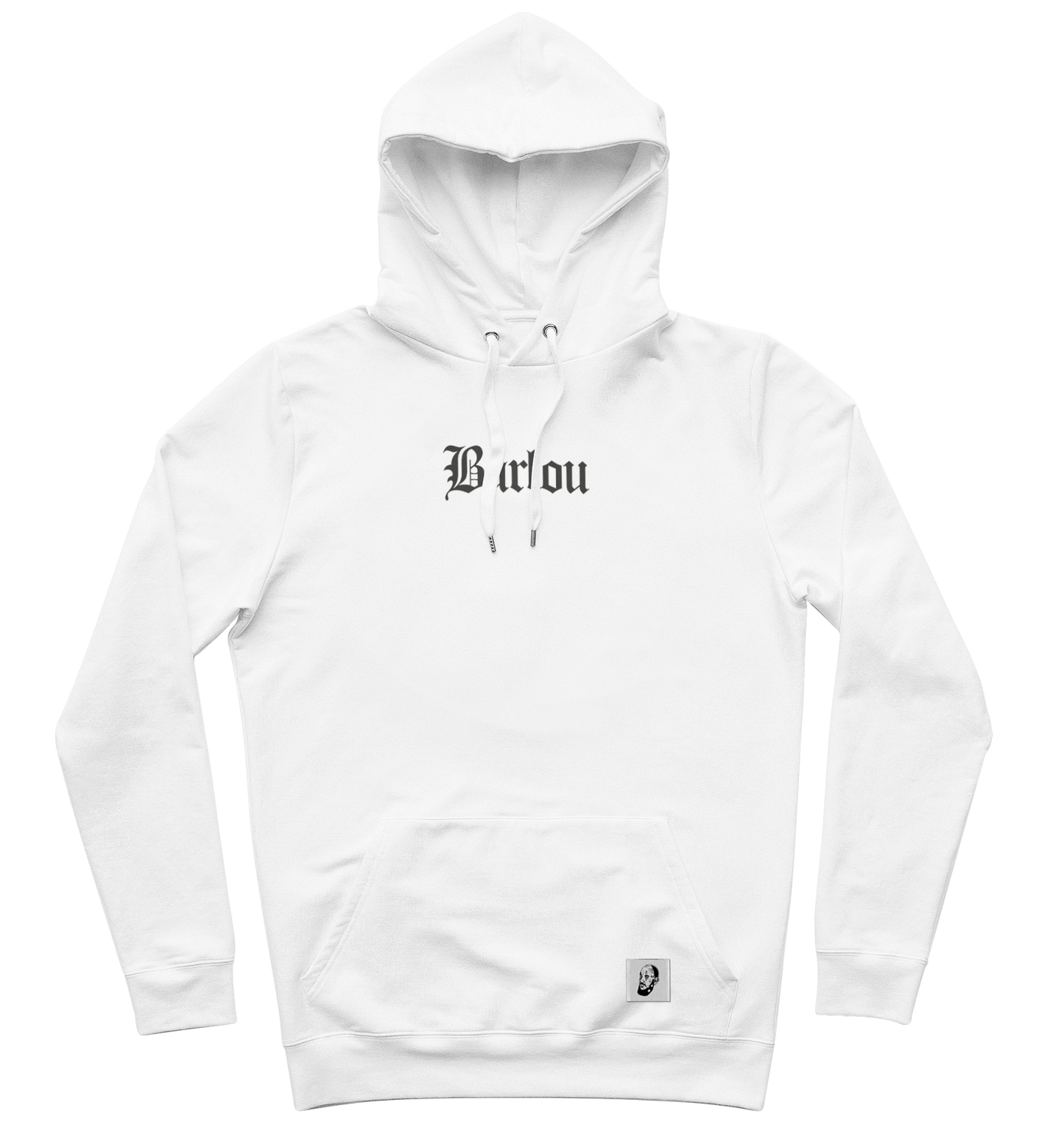 SWEAT-SHIRT CAPUCHE | "GOTHIK" - Blanc