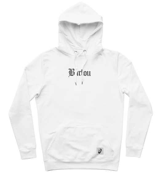 SWEAT-SHIRT CAPUCHE | "GOTHIK" - Blanc