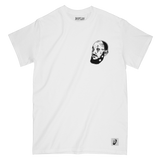 T-SHIRT MANCHES COURTES | "FACE" - Blanc