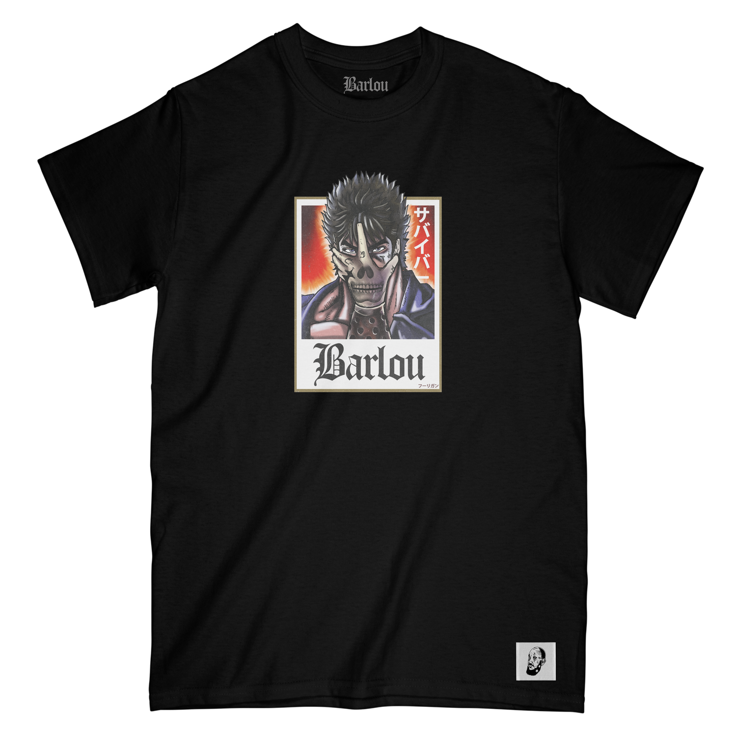 T-SHIRT MANCHES COURTES | "KEN" - Noir