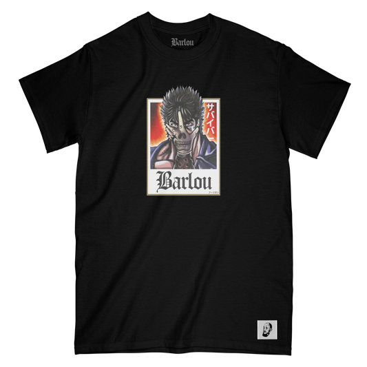 T-SHIRT MANCHES COURTES | "KEN" - Noir