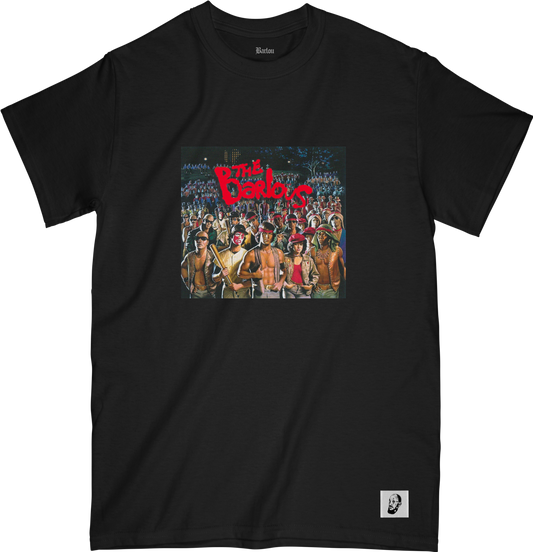 T-SHIRT MANCHES COURTES "WARRIORS" - Noir