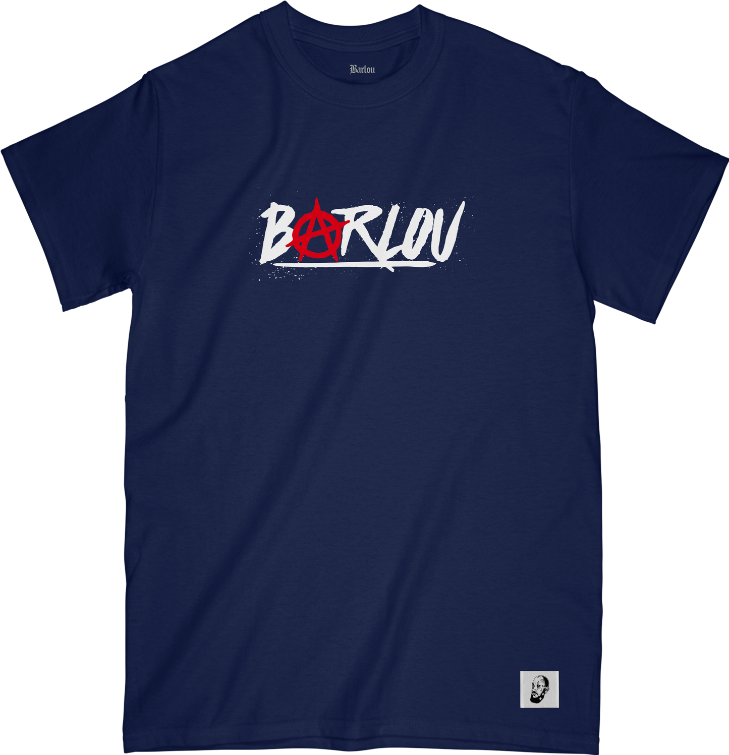 T-SHIRT MANCHES COURTES | "BARLOU" - Navy