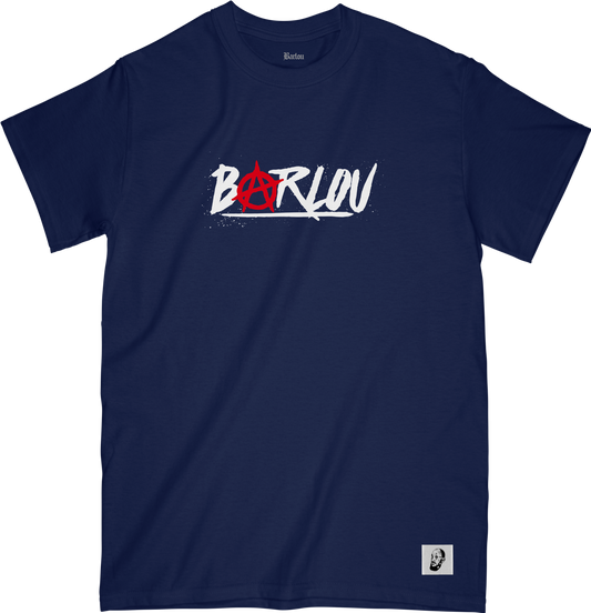 T-SHIRT MANCHES COURTES | "BARLOU" - Navy