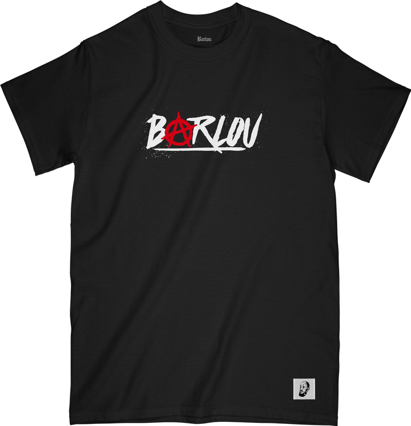 T-SHIRT MANCHES COURTES | "BARLOU" - Noir