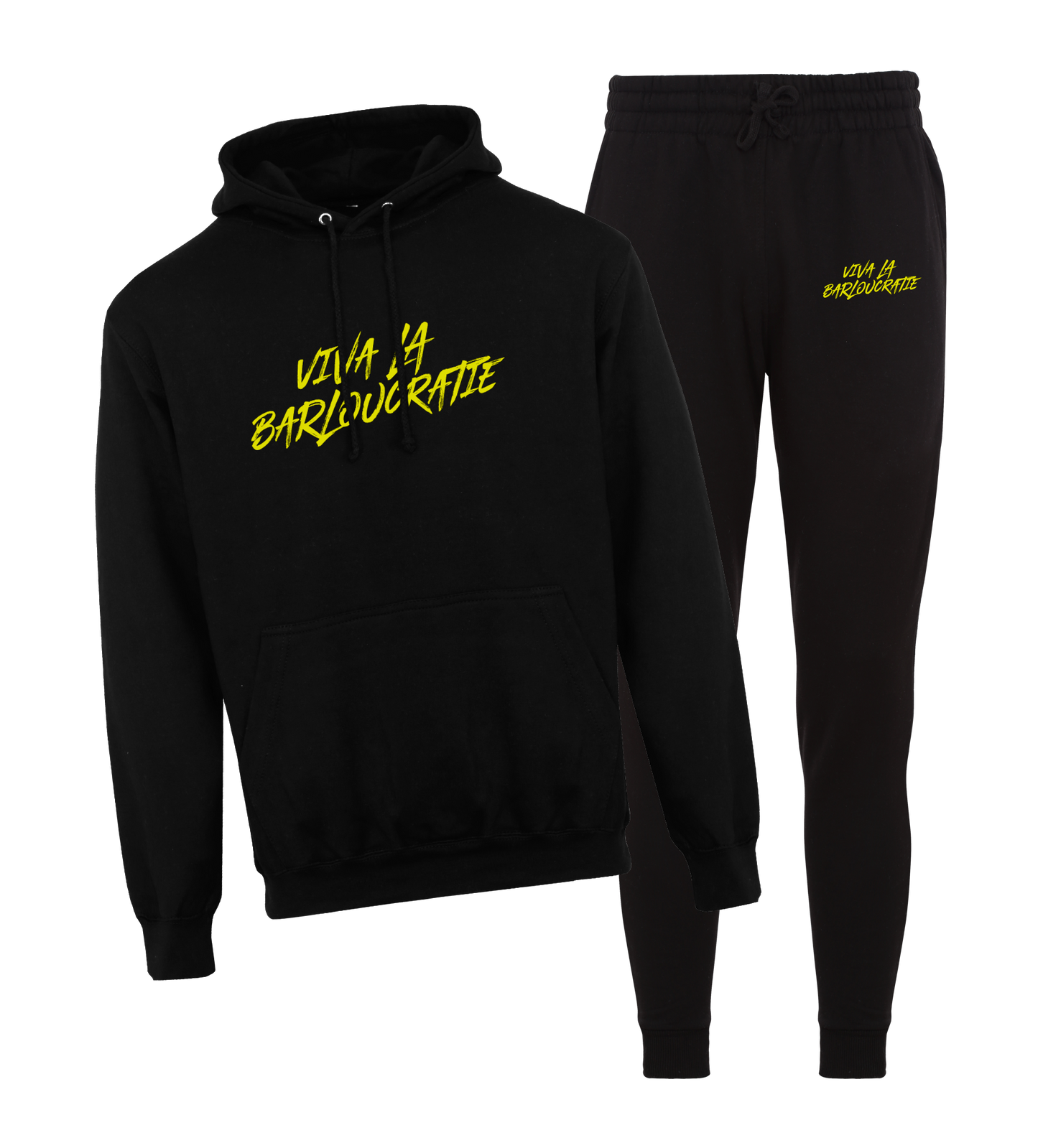 ENSEMBLE CAPUCHE | "VLB" - Noir/Jaune