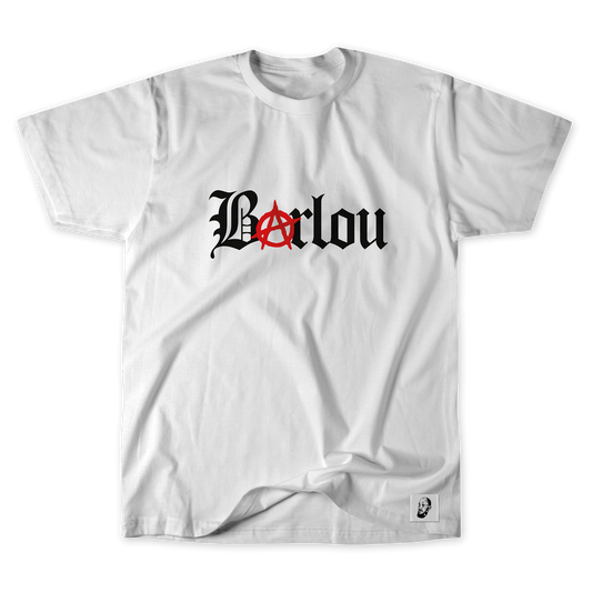 T-SHIRT MANCHES COURTES | "ANARCHY" - Blanc