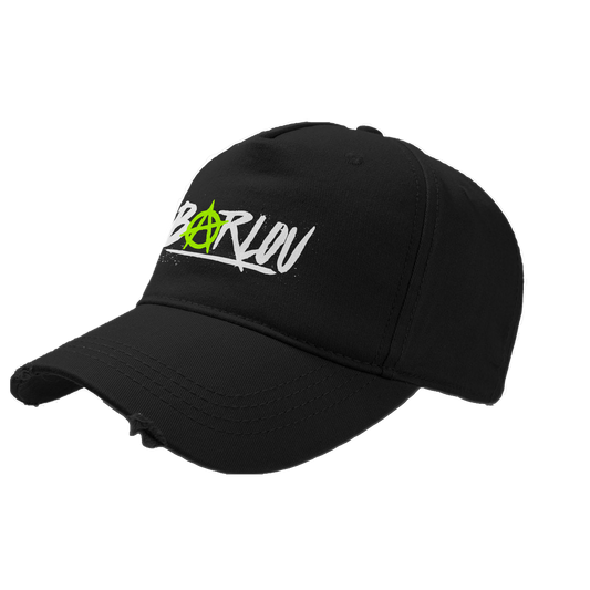 CASQUETTE BASEBALL | "BARLOU" - Noir/Jaune fluo