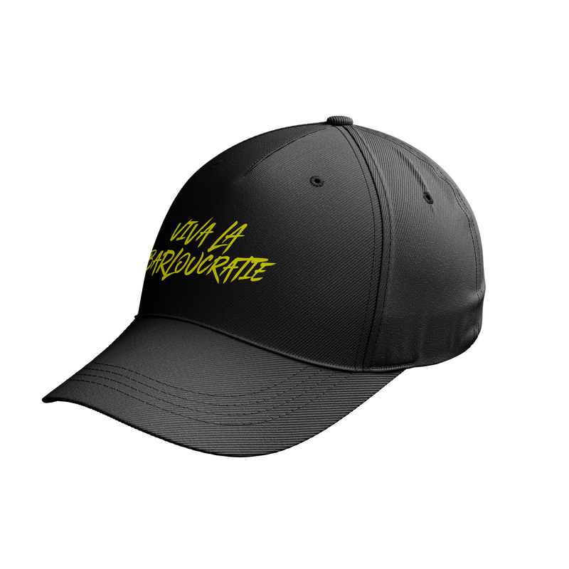 CASQUETTE BASEBALL | "VLB" - Noir/Jaune