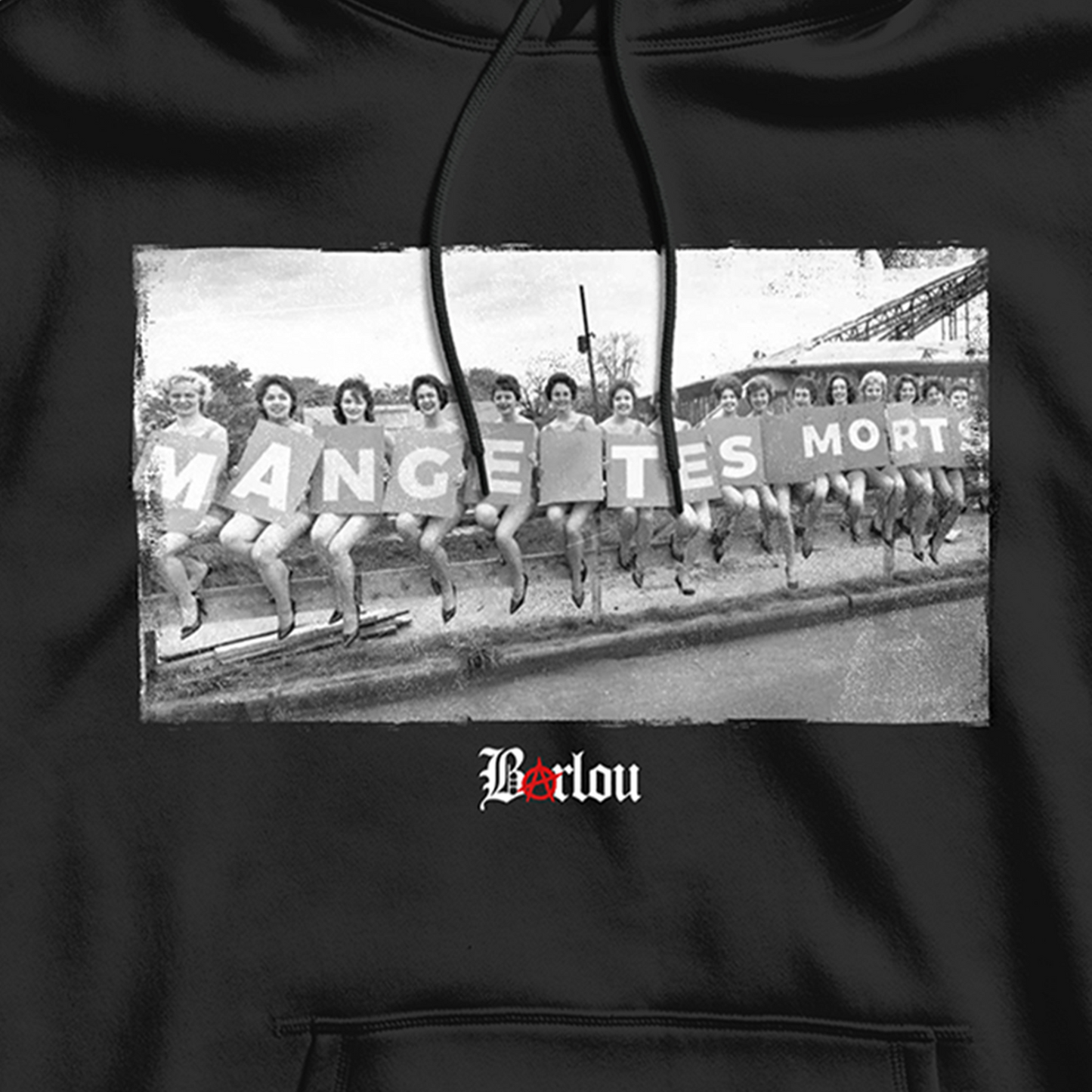 SWEAT-SHIRT CAPUCHE | "MTM" - Noir