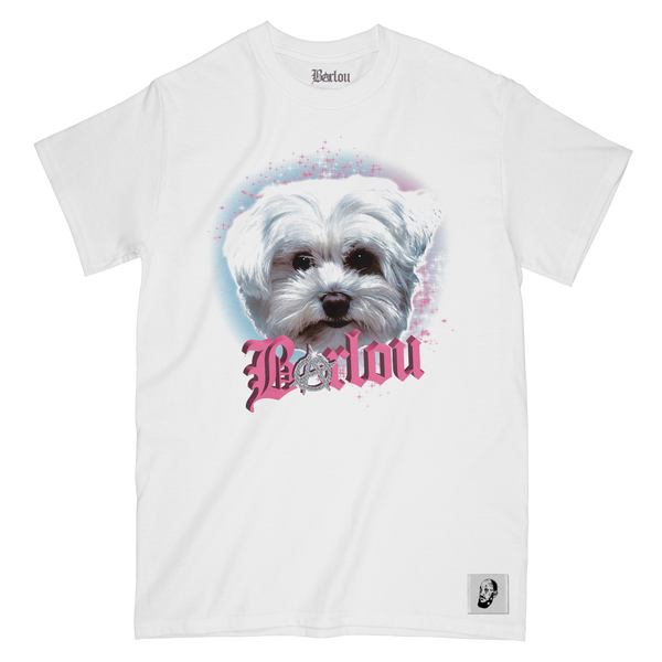 T-SHIRT MANCHES COURTES | "DOLI" - Blanc